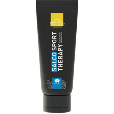 Gel douche régénérant Salco Sport Therapy - fruits juteux - Gel douche - Publicité Gel douche régénérant Salco Sport Therapy - fruits juteux - Gel douche - Publicité