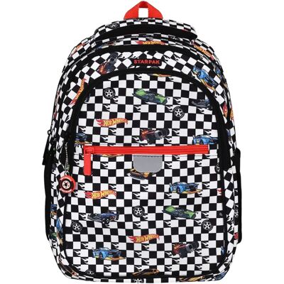 Starpak Hot Wheels Plecak Szkolny - Reflektory, 40x29x20cm, 23L Starpak Hot Wheels Plecak Szkolny - Reflektory, 40x29x20cm, 23L