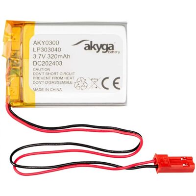 Akyga LP303040 Bateria - Prata Akyga LP303040 Bateria - Prata