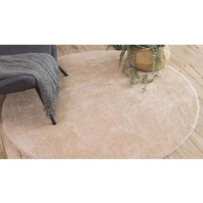RugsX LINDO círculo beige - Alfombra RugsX LINDO círculo beige - Alfombra