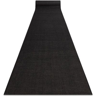 RugsX Alfombra pasillo sisal negro - Alfombra RugsX Alfombra pasillo sisal negro - Alfombra