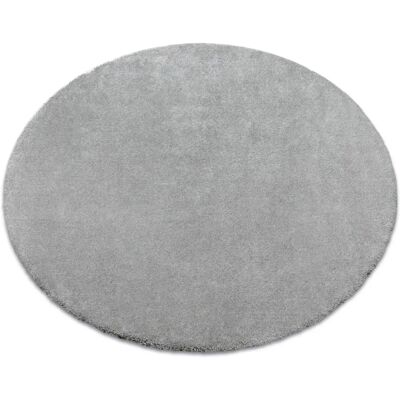 RugsX Carpet - Silver Grey Circle 170cm - Carpet RugsX Carpet - Silver Grey Circle 170cm - Carpet