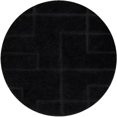 RugsX Bathroom Rug SUPREME circle LINES - Non-slip, Machine washable, Quick-drying polypropylene fibers RugsX Bathroom Rug SUPREME circle LINES - Non-slip, Machine washable, Quick-drying polypropylene fibers