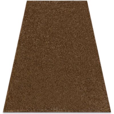 RugsX - Σατέν shaggy καφέ σκοτεινό 200x290cm - Χαλί RugsX - Σατέν shaggy καφέ σκοτεινό 200x290cm - Χαλί