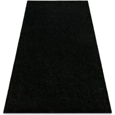 RugsX - Tapis noir 200x290 cm - Doux et moelleux shaggy - Publicité RugsX - Tapis noir 200x290 cm - Doux et moelleux shaggy - Publicité