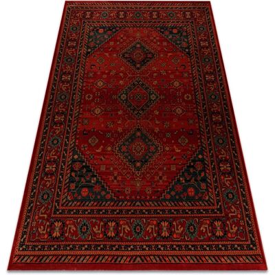 Μάλλινο χαλί RugsX KASHQAI 4345 300 Bordeaux 67x130cm - Χαλί Μάλλινο χαλί RugsX KASHQAI 4345 300 Bordeaux 67x130cm - Χαλί