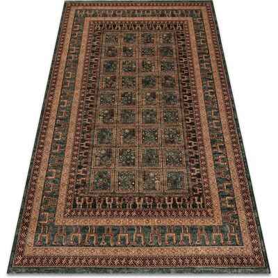 RugsX Μάλλινο χαλί KASHQAI 4349 400 - Πράσινο - Vintage σχέδιο - Χαλί RugsX Μάλλινο χαλί KASHQAI 4349 400 - Πράσινο - Vintage σχέδιο - Χαλί