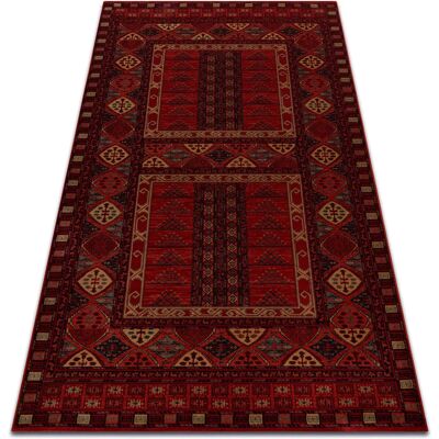 RugsX Μαλλινο χαλί KASHQAI 4349 500 Βουργουνδίας - Μαλλινο χαλί RugsX Μαλλινο χαλί KASHQAI 4349 500 Βουργουνδίας - Μαλλινο χαλί