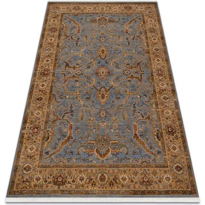 RugsX Χαλί Μαλλί KESHAN Μπεζ Μπλε 200x290cm - Χαλί RugsX Χαλί Μαλλί KESHAN Μπεζ Μπλε 200x290cm - Χαλί
