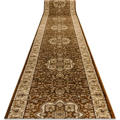 RugsX Royal Heat-Set Brown Runner - Rug RugsX Royal Heat-Set Brown Runner - Rug