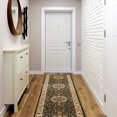 RugsX Pasillo Royal Verde - Alfombra, 70x270cm RugsX Pasillo Royal Verde - Alfombra, 70x270cm