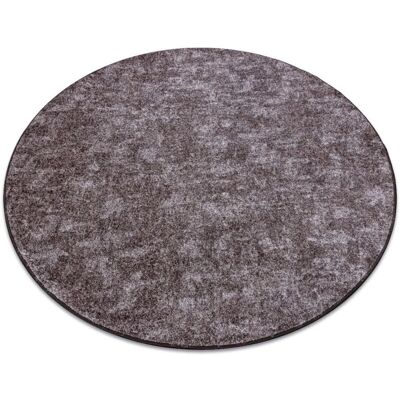 Alfombra Redonda Marrón RugsX - 100 cm Alfombra Redonda Marrón RugsX - 100 cm