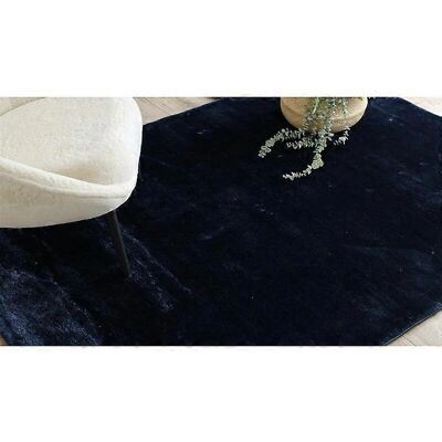 RugsX Σκούρο Μπλε Visco Χαλί - 160x220 cm RugsX Σκούρο Μπλε Visco Χαλί - 160x220 cm