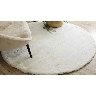 RugsX Alfombra Moderna de Lana Teddy - Círculo 120cm RugsX Alfombra Moderna de Lana Teddy - Círculo 120cm