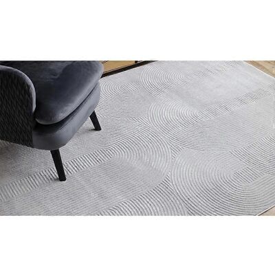 Γκρι γεωμετρική Χαλί RugsX - 160x220 cm - Χαλί Γκρι γεωμετρική Χαλί RugsX - 160x220 cm - Χαλί