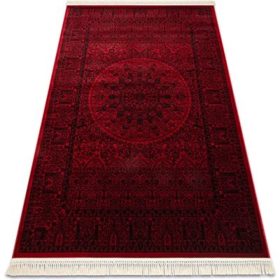 RugsX ORIENT 6039 Tapis - Bordeaux / Noir, Franges, Oriental, 250x350 cm - Publicité RugsX ORIENT 6039 Tapis - Bordeaux / Noir, Franges, Oriental, 250x350 cm - Publicité