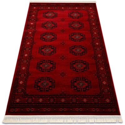 RugsX ORIENT 6871 Alfombra - Bordó / Negro, Flecos Clásicos - Alfombra RugsX ORIENT 6871 Alfombra - Bordó / Negro, Flecos Clásicos - Alfombra