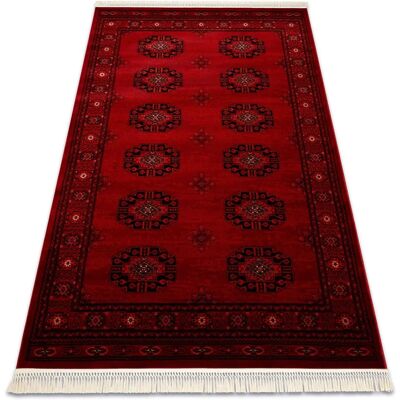 RugsX ORIENT 6871 Χαλί - Κλασικό, Φούντες, Βουργουνδία και Μαύρο RugsX ORIENT 6871 Χαλί - Κλασικό, Φούντες, Βουργουνδία και Μαύρο
