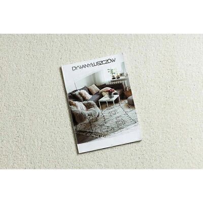 RugsX ETON PLUS Alfombra - Crema, 400x400 cm, Lisa, Duradera RugsX ETON PLUS Alfombra - Crema, 400x400 cm, Lisa, Duradera