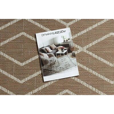 RugsX Tapis Plat 48956265 en Sisal - Beige Naturel - Usage Intérieur & Extérieur - Publicité RugsX Tapis Plat 48956265 en Sisal - Beige Naturel - Usage Intérieur & Extérieur - Publicité