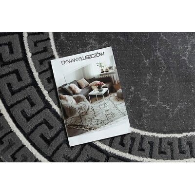 RugsX Allure 1960 - Alfombra gris círculo RugsX Allure 1960 - Alfombra gris círculo