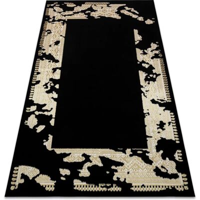RugsX Alfombra ALLURE 1965 Negro / Oro - Alfombra RugsX Alfombra ALLURE 1965 Negro / Oro - Alfombra