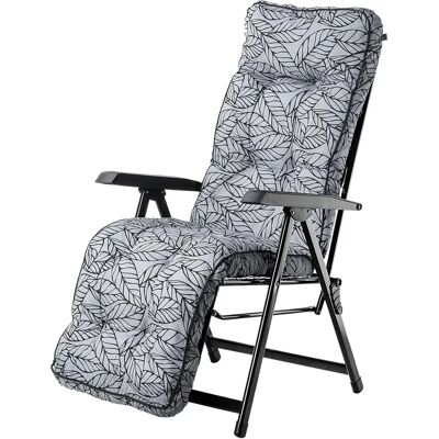 Fauteuil de jardin KADAX - Siège extérieur réglable - Publicité Fauteuil de jardin KADAX - Siège extérieur réglable - Publicité