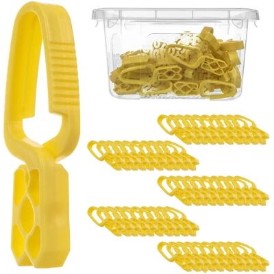 KADAX Laundry Pegs Clothespins - Durable, Colorful, Weather-Resistant - Laundry Accessories KADAX Laundry Pegs Clothespins - Durable, Colorful, Weather-Resistant - Laundry Accessories