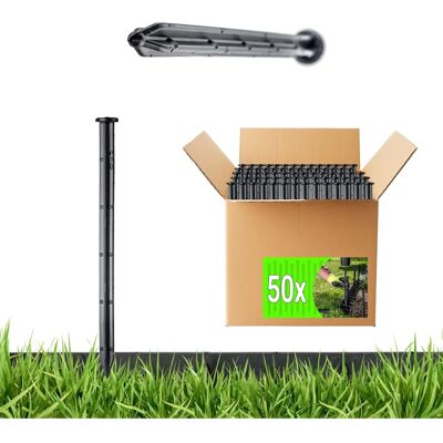 KADAX Pins Dowels Anchors for Fixing Agrotextile Edging - 25cm KADAX Pins Dowels Anchors for Fixing Agrotextile Edging - 25cm