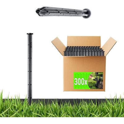 KADAX Pins Dowels Anchors for Agrotextile - 300pcs 25cm Strong KADAX Pins Dowels Anchors for Agrotextile - 300pcs 25cm Strong