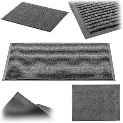 KADAX Gray Rectangular Outdoor Doormat - Outdoor Doormat KADAX Gray Rectangular Outdoor Doormat - Outdoor Doormat