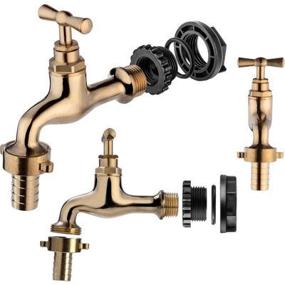 KADAX Tank Faucet - Durable Metal Rainwater Tank Valve with Seals KADAX Tank Faucet - Durable Metal Rainwater Tank Valve with Seals