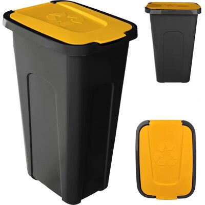 Kadax 30L Trash Bin - Segregation, Durable Plastic Kadax 30L Trash Bin - Segregation, Durable Plastic