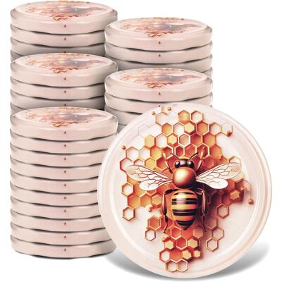 KADAX Jar Lids - 50x fi 82mm - Preserves & Canning KADAX Jar Lids - 50x fi 82mm - Preserves & Canning