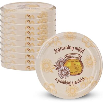 KADAX 10x Jar caps fi 82 - Jar lids preserves KADAX 10x Jar caps fi 82 - Jar lids preserves