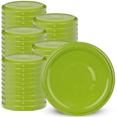 KADAX 50x Jar Lids - Secure Food Safe Closure KADAX 50x Jar Lids - Secure Food Safe Closure