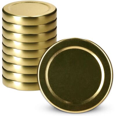 KADAX Jar caps - 58mm - Black, Silver, Gold - Jar caps KADAX Jar caps - 58mm - Black, Silver, Gold - Jar caps