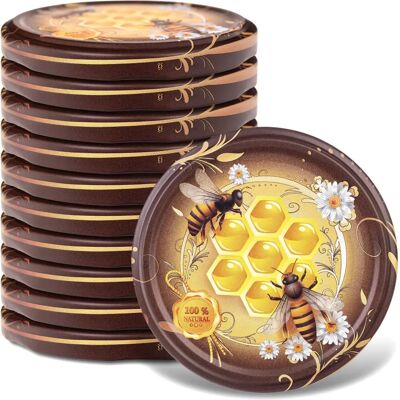 KADAX 82mm Jar Caps - Preserves Lids - Food Safe Seal KADAX 82mm Jar Caps - Preserves Lids - Food Safe Seal