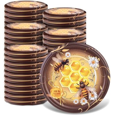 KADAX 82mm Jar Lids - Food Safe Preserves Caps KADAX 82mm Jar Lids - Food Safe Preserves Caps