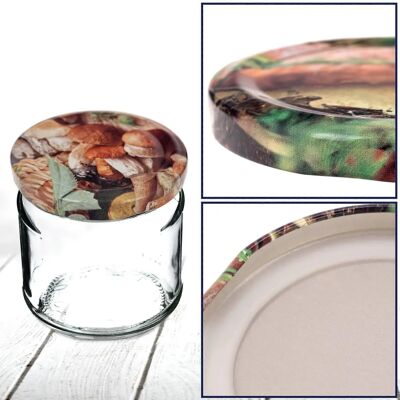 KADAX 10x Jar caps fi 66 - Jar lids preserves KADAX 10x Jar caps fi 66 - Jar lids preserves