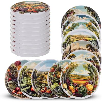 KADAX 82 mm Jar caps - Food Safe, Reusable, Seal KADAX 82 mm Jar caps - Food Safe, Reusable, Seal