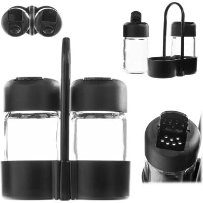 KADAX Salt and Pepper Shaker Set - Practical Kitchen Spice Container KADAX Salt and Pepper Shaker Set - Practical Kitchen Spice Container
