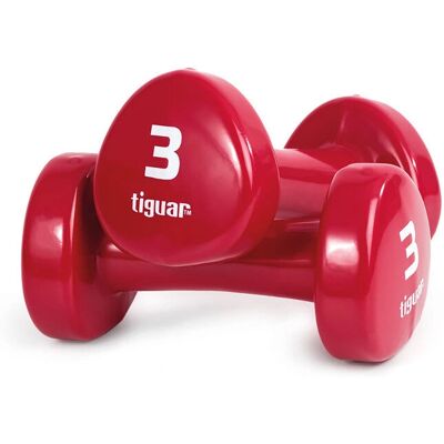 Tiguar 3kg Vinyl-Hanteln - Hanteln Tiguar 3kg Vinyl-Hanteln - Hanteln