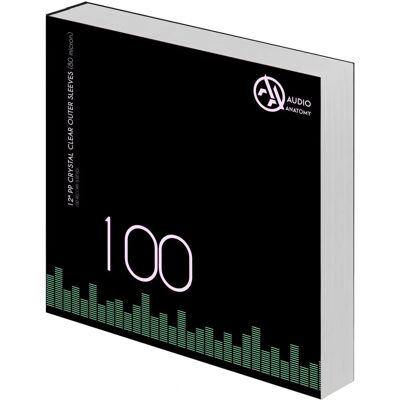 Audio Anatomy 12" Läpinäkyvät ulkoiset suojakotelot - Ulkoiset kotelot Audio Anatomy 12" Läpinäkyvät ulkoiset suojakotelot - Ulkoiset kotelot