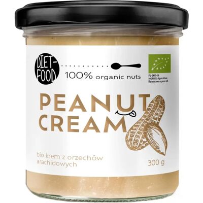 EKO DIET Erdnussbutter - 300g Natürliche, Bio, Vegan EKO DIET Erdnussbutter - 300g Natürliche, Bio, Vegan