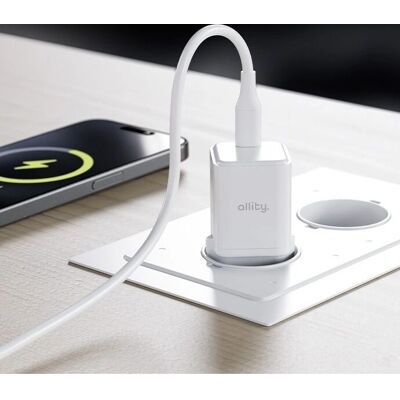 Allity ATC-01-20WC - 20W USB-C GaN Lader Allity ATC-01-20WC - 20W USB-C GaN Lader