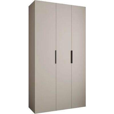 Abiks Möbel Como 4 Garde-robe - Design Moderne, 3 Portes, Noir & Cachemire - Publicité Abiks Möbel Como 4 Garde-robe - Design Moderne, 3 Portes, Noir & Cachemire - Publicité
