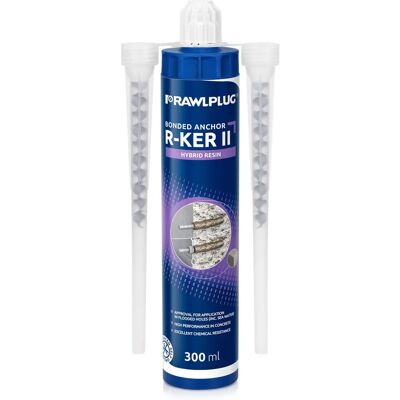 RAWL R-KER II - High load chemical anchor - 300ml RAWL R-KER II - High load chemical anchor - 300ml
