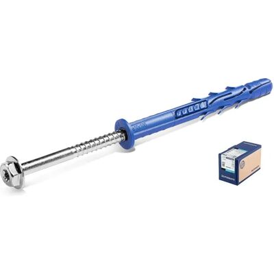 Kołek nylonowy Rawlplug 14x200mm z flanszą - Kołek ścienny Kołek nylonowy Rawlplug 14x200mm z flanszą - Kołek ścienny