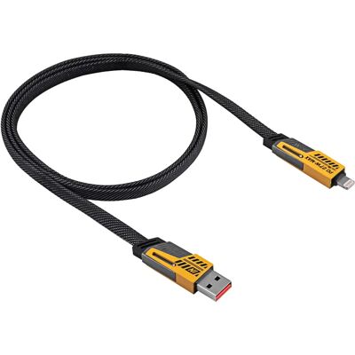 Akyga AK-USB-57 USB Kabel - 1m, USB C/Lightning, Mehrfarben - USB Kabel Akyga AK-USB-57 USB Kabel - 1m, USB C/Lightning, Mehrfarben - USB Kabel